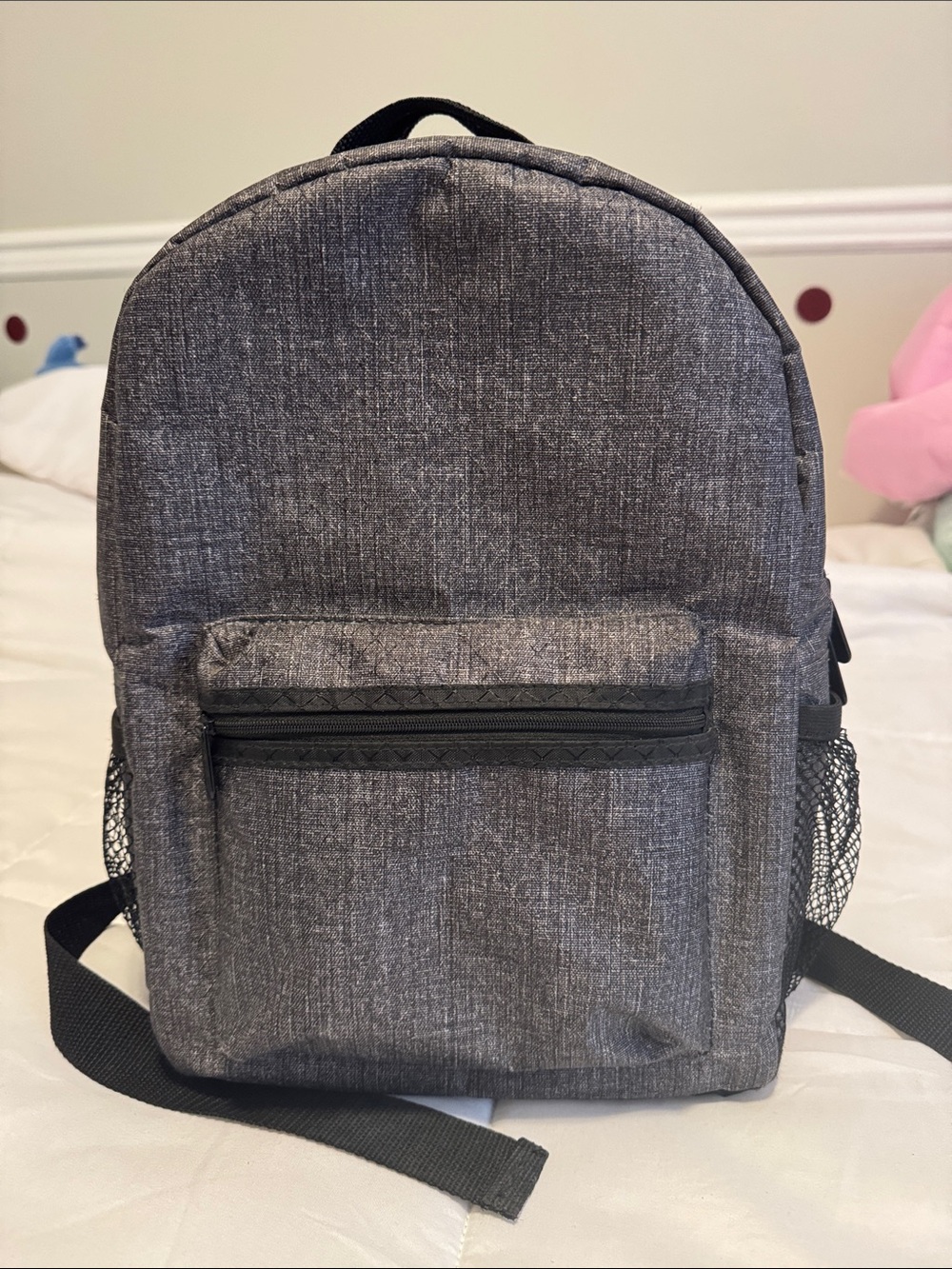 Thirty-One Lil’ Go Backpack - Charcoal Crosshatch